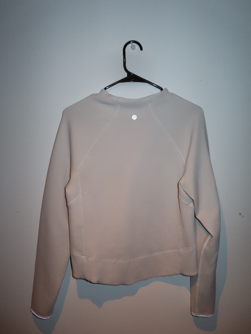 White Lululemon quarter zip- vintage